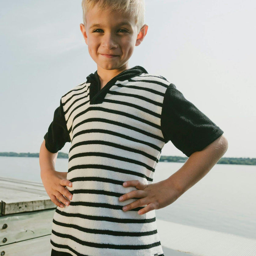 Hooded Terry T-Shirt With Shorts Set
