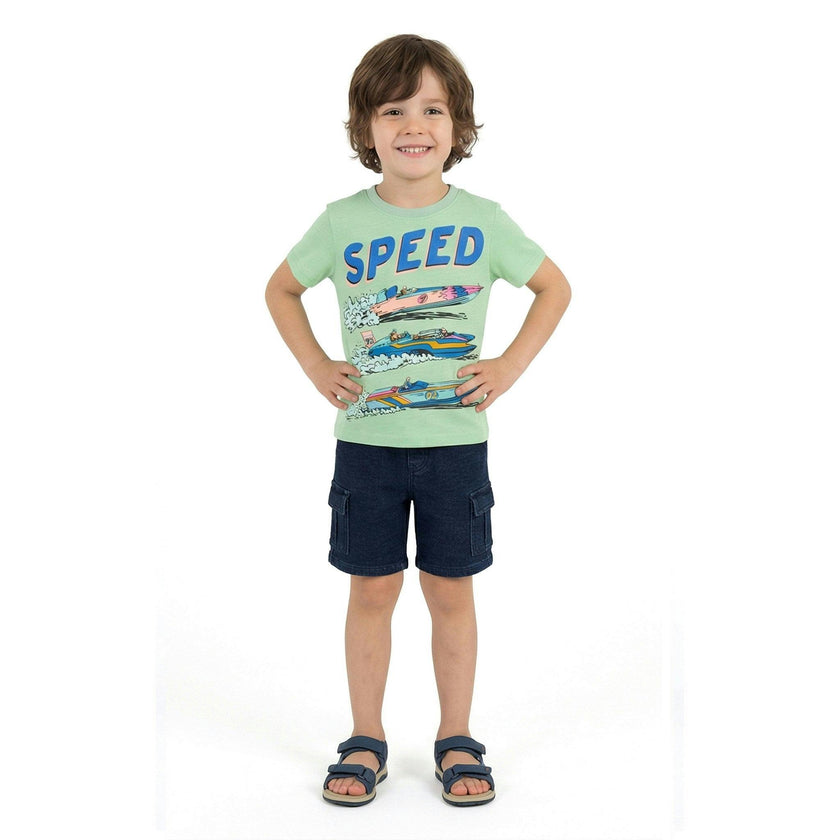 Boys Graphic Tee | Speed Boat