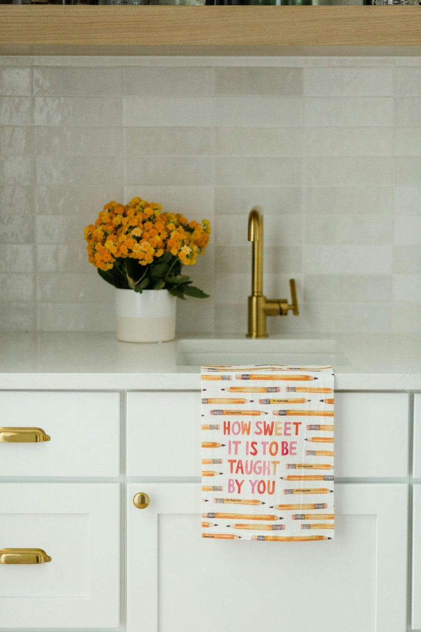 Teacher Sweetness Appreciation Tea Towel