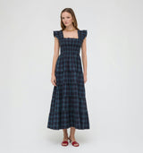 The Ellie Maxi Nap Dress - Jewel Tartan