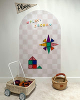 MEGA Magic Playwall - Arch Magnetic Wall Decal for Kids