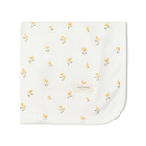 Organic Swaddle Blanket & Hat Set