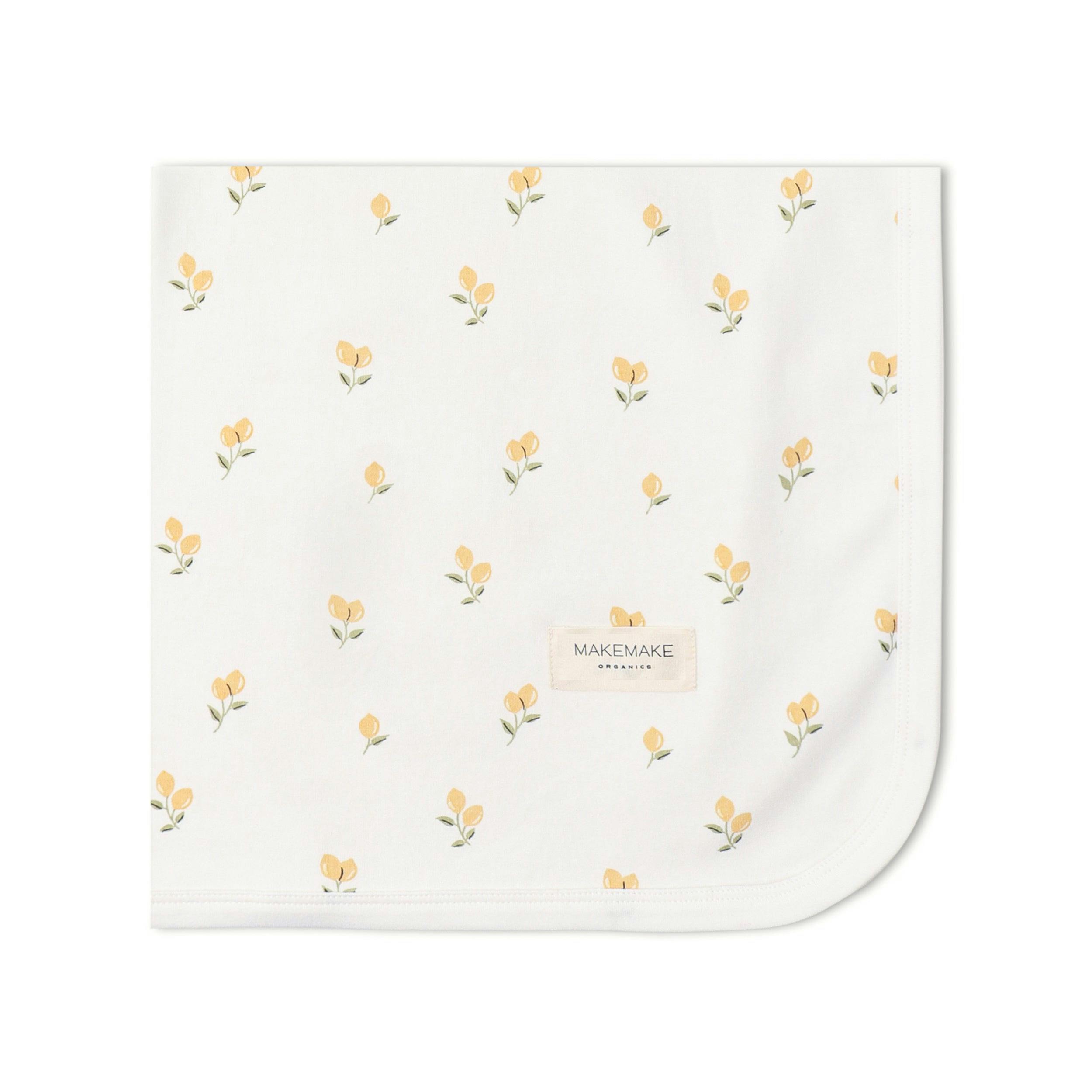 Organic Swaddle Blanket & Hat Set