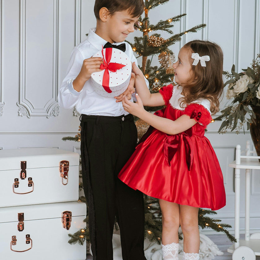 Holly Amad Satin Ceremony Dress