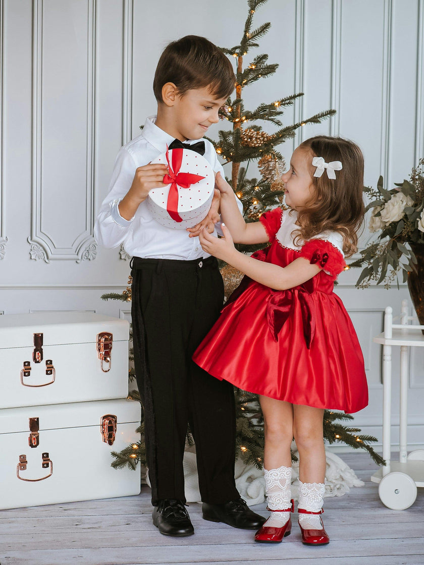 Holly Amad Satin Ceremony Dress