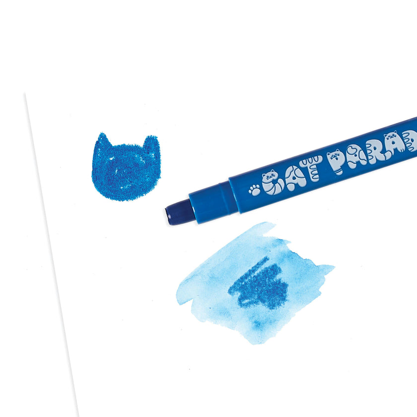 Cat Parade Twist-up Watercolor Gel Crayons - Set of 12