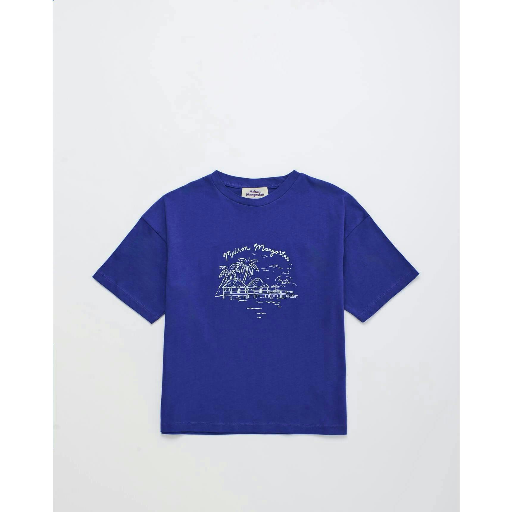 LEISURELY T-SHIRT BLUE