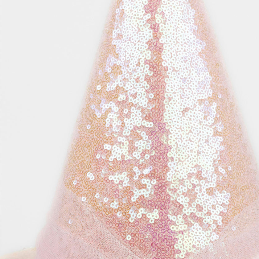 Pink Sequin Witch Hat
