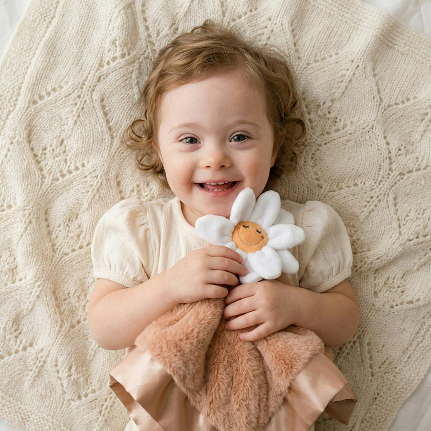 Little Flower Lovey Blanket