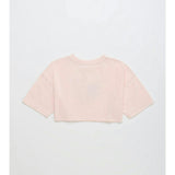 BIRDS CROP TOP BLUSH