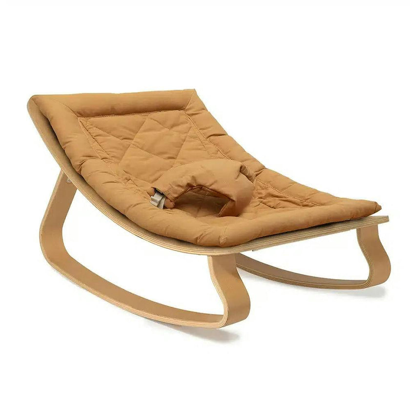 LEVO Baby Rocker in natural wood