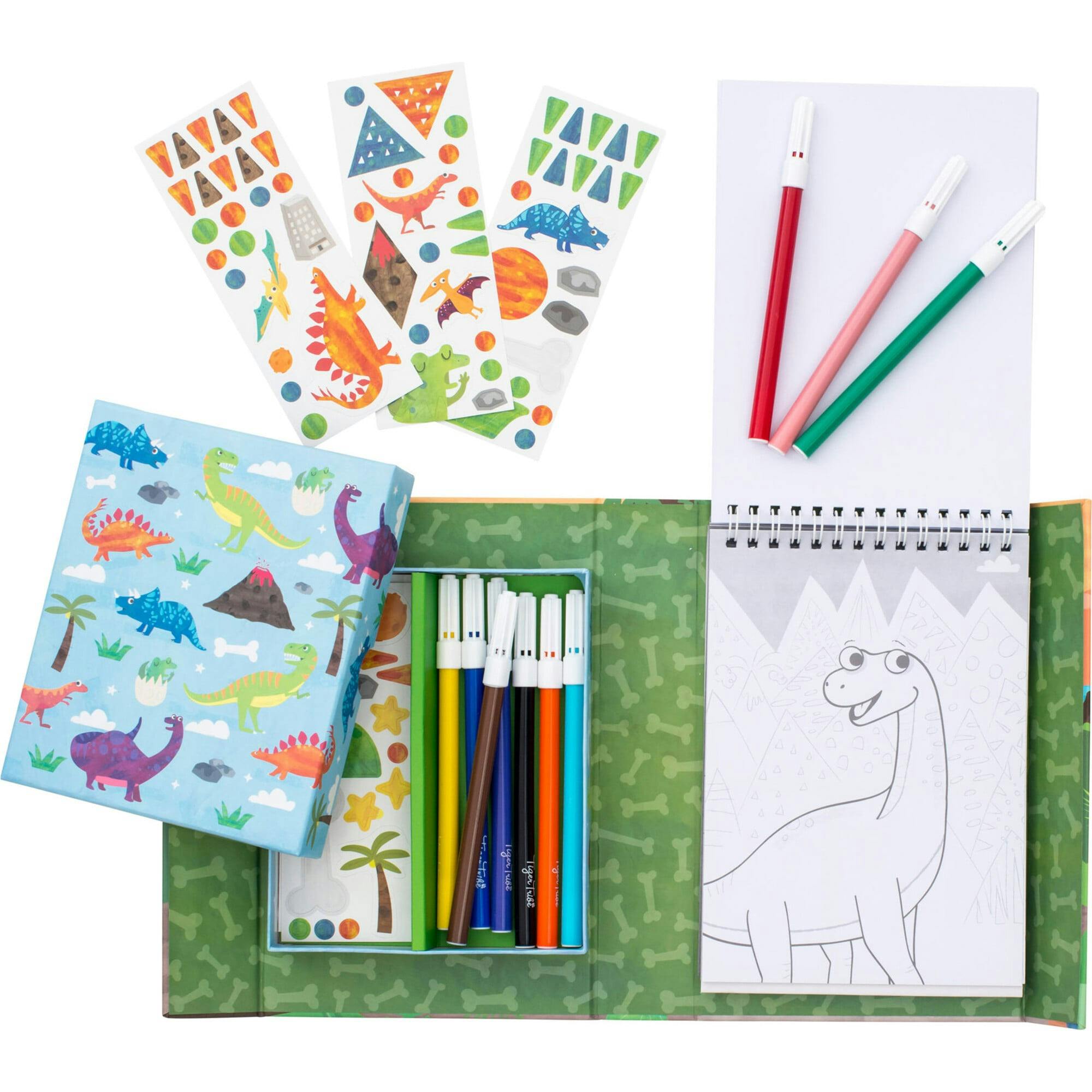 Tribe: Coloring Set - - Activity Set w/ Stickers