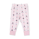 Megan's Bowtiful Hockey Stripe - Long Sleeve Loungewear Set