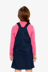 Brushed Rib Mock Neck Top Pink