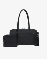 Riley Compact East-West Changing Bag Black Woven