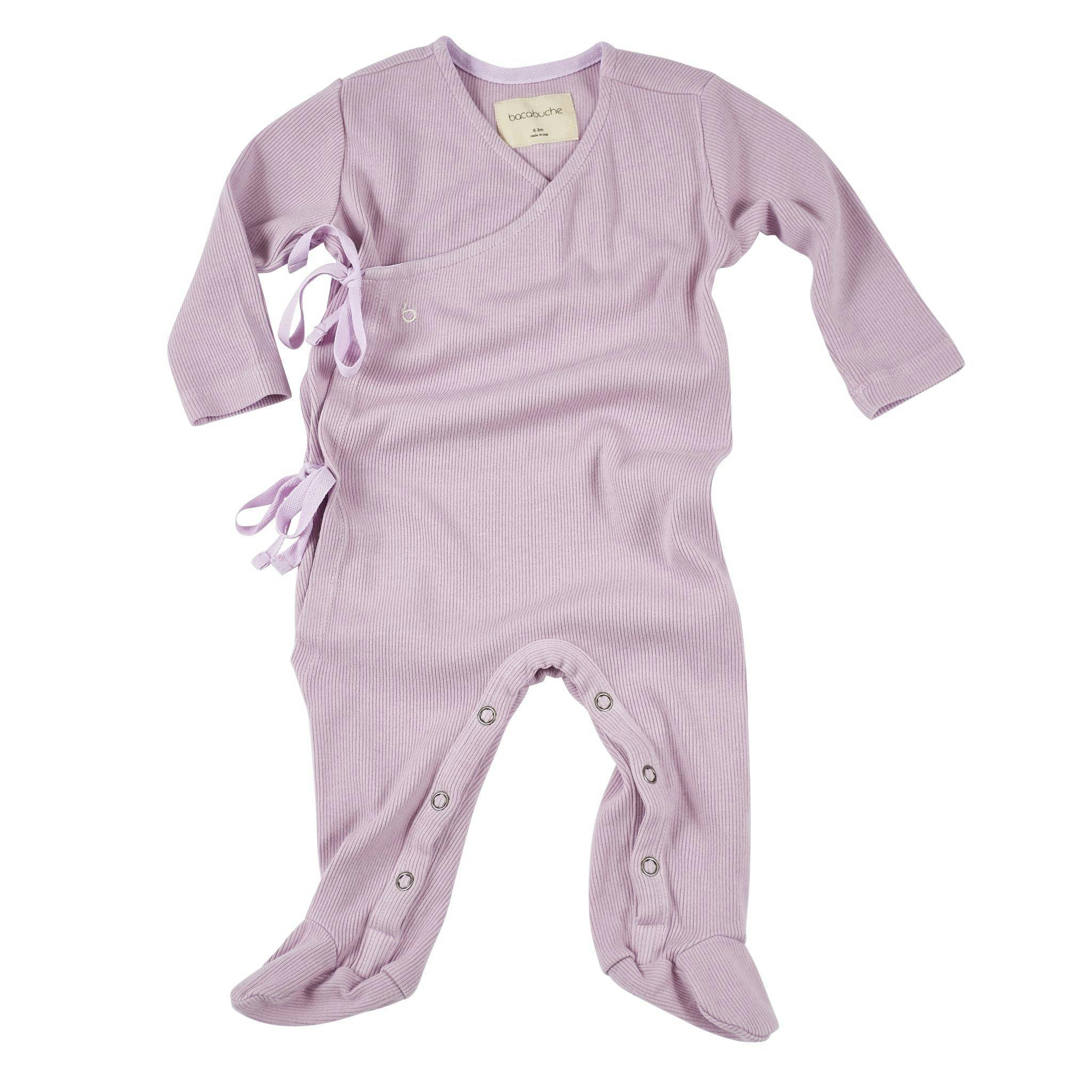 Rib Kimono Onesie