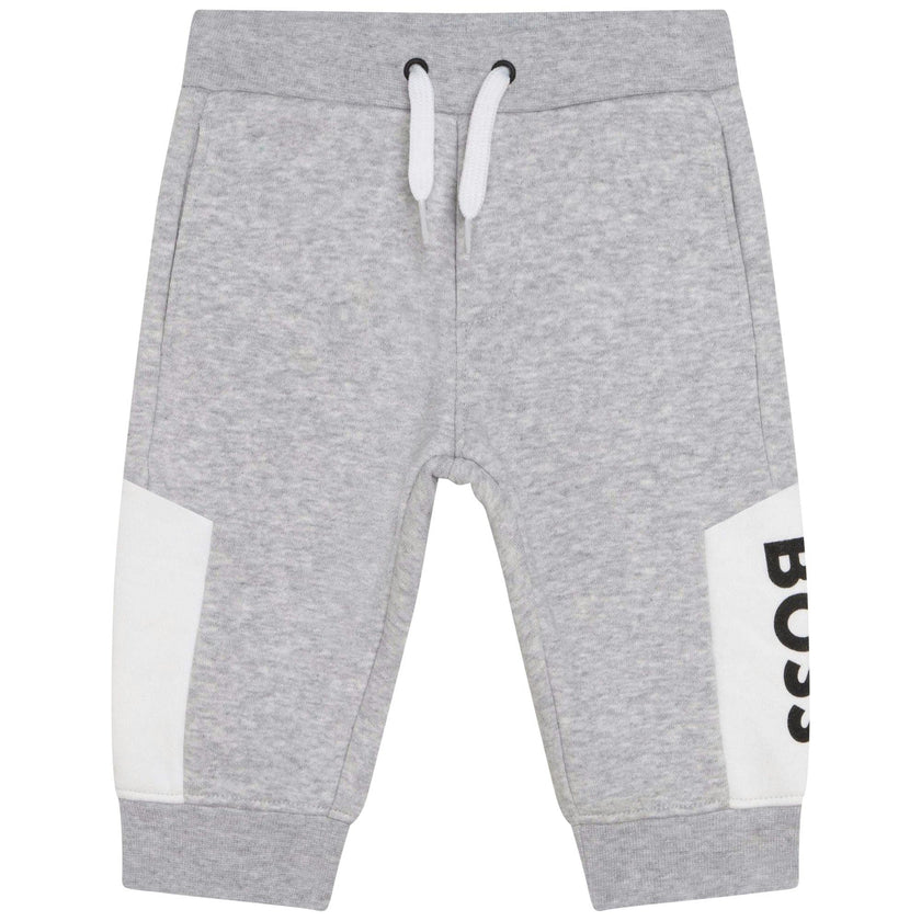 Gray Logo Joggers