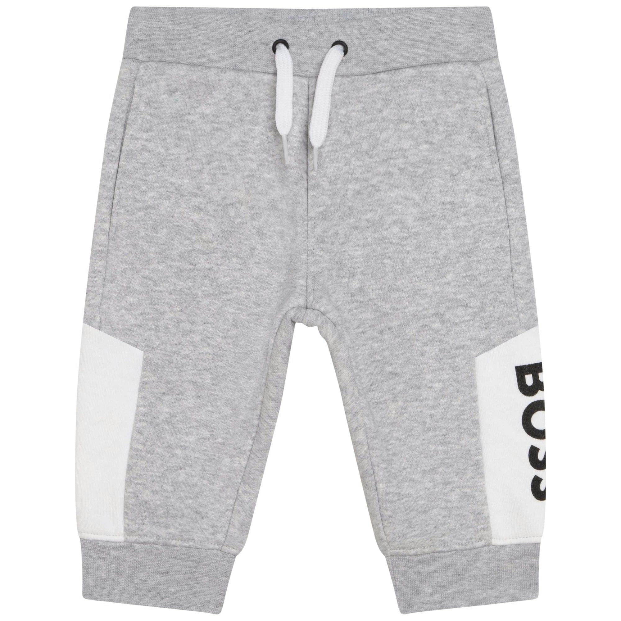Gray Logo Joggers