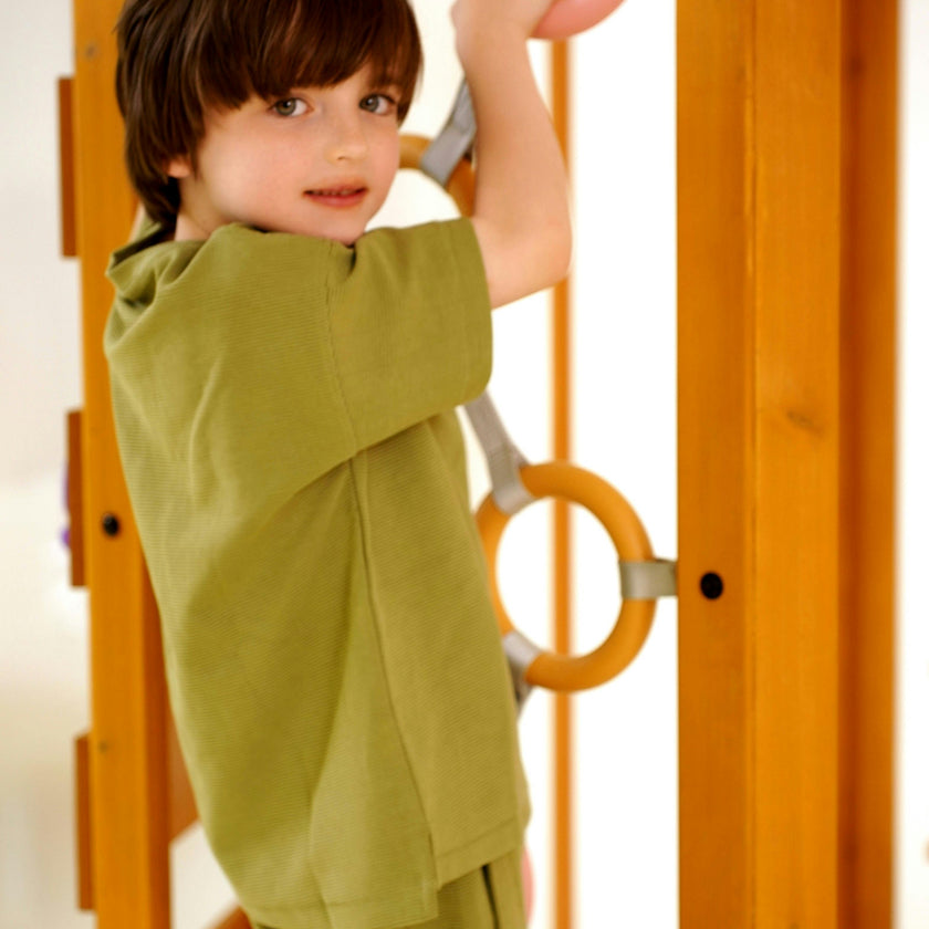 Hawthorn Outdoor Climber Playset | Bars