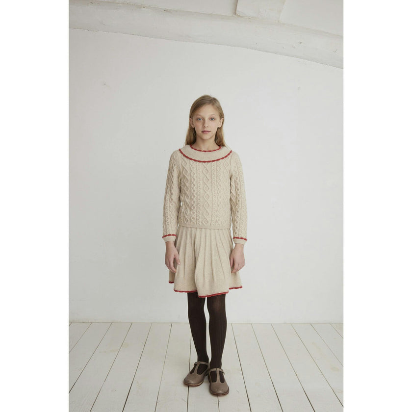 Sienna Skirt Natural Knit