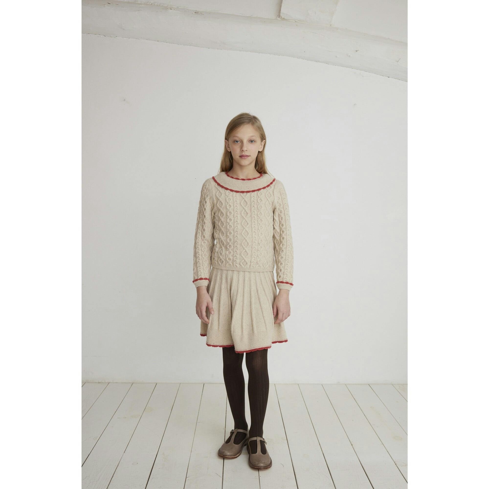 Sienna Skirt Natural Knit