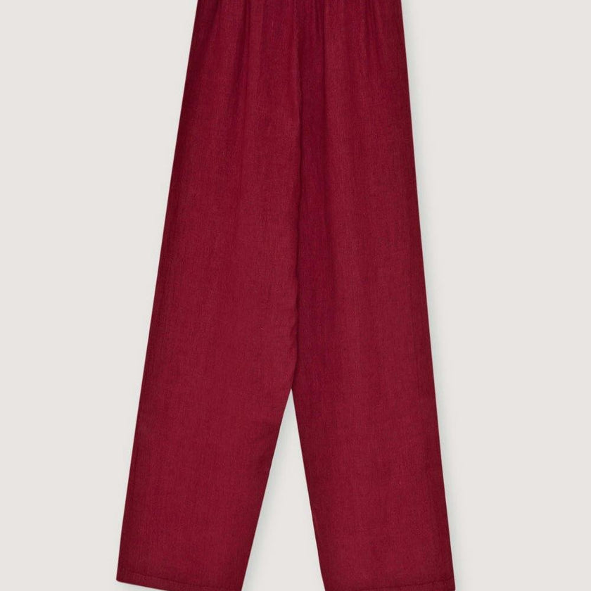 Melissa Woman Pant Regular Crimson Wine