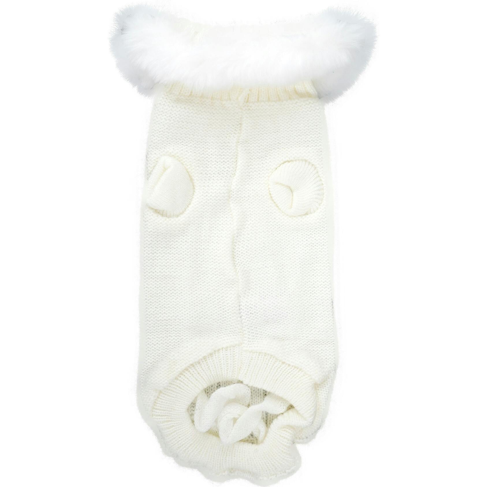 FUNNY SNOWMAN SWEATER, White