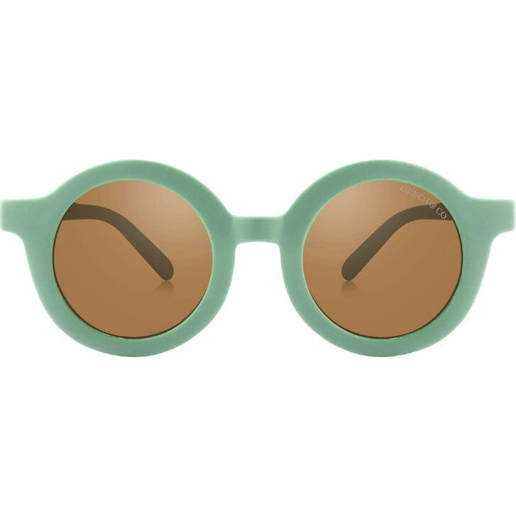 Original Round Sustainable Sunglasses | Bio-Based  Bendable Polarized