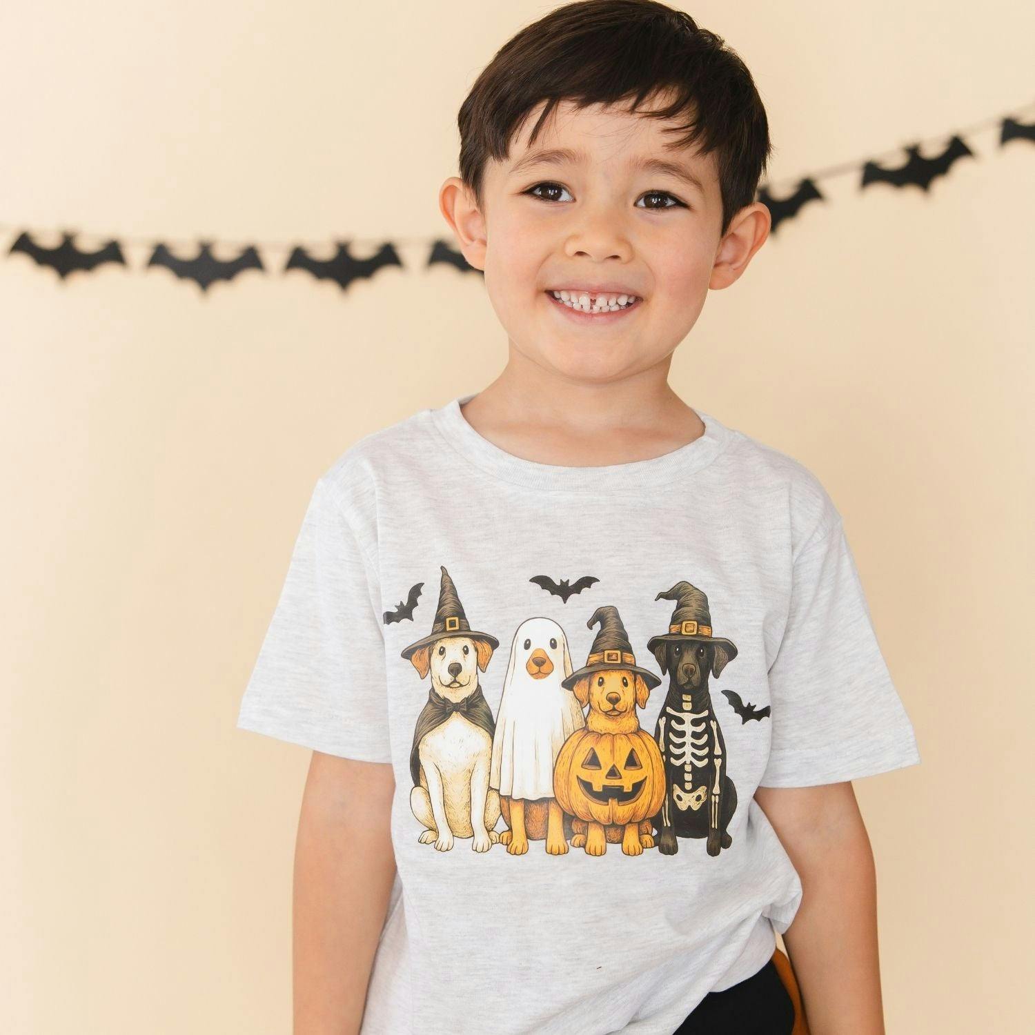 Halloween Puppies Short Sleeve T-Shirt