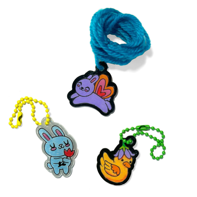 Shrink-its! DIY Shrink Art Kit - Garden Pals - 20 Charms