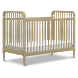 Liberty 3-in-1 Convertible Spindle Crib w/Toddler Bed Conversion Kit in Washed Pine