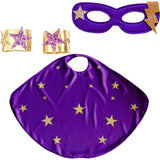 Superhero Star Power Cape Set, Purple