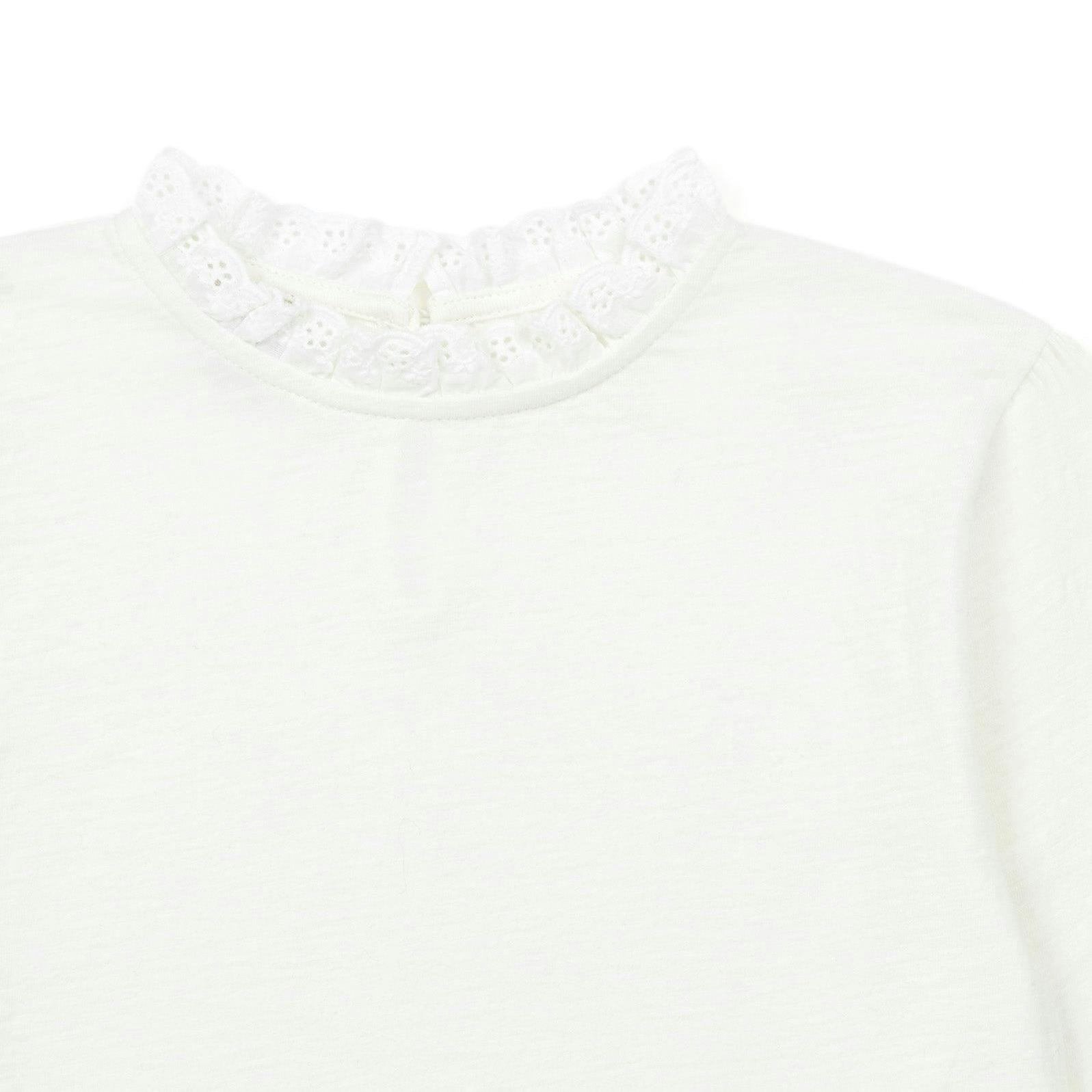 Tilia Lace Collar T-shirt  - FINAL SALE