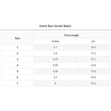Everly Bow Sandal (Baby)