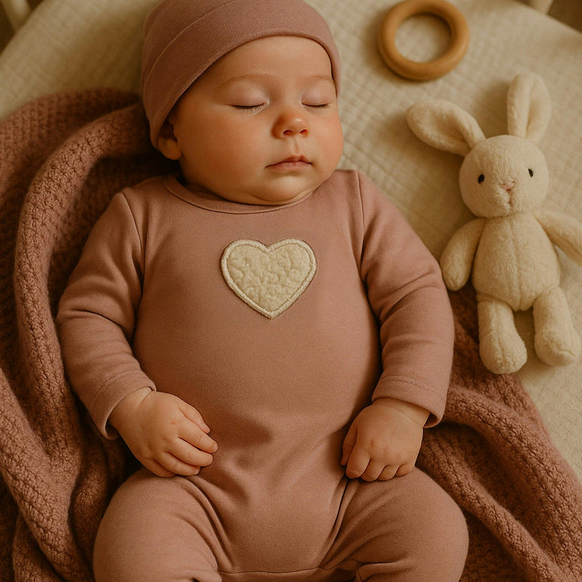 Sherpa Heart Footie