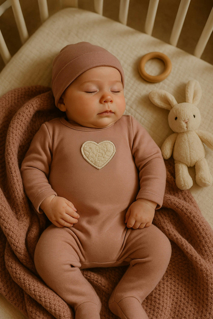 Sherpa Heart Footie