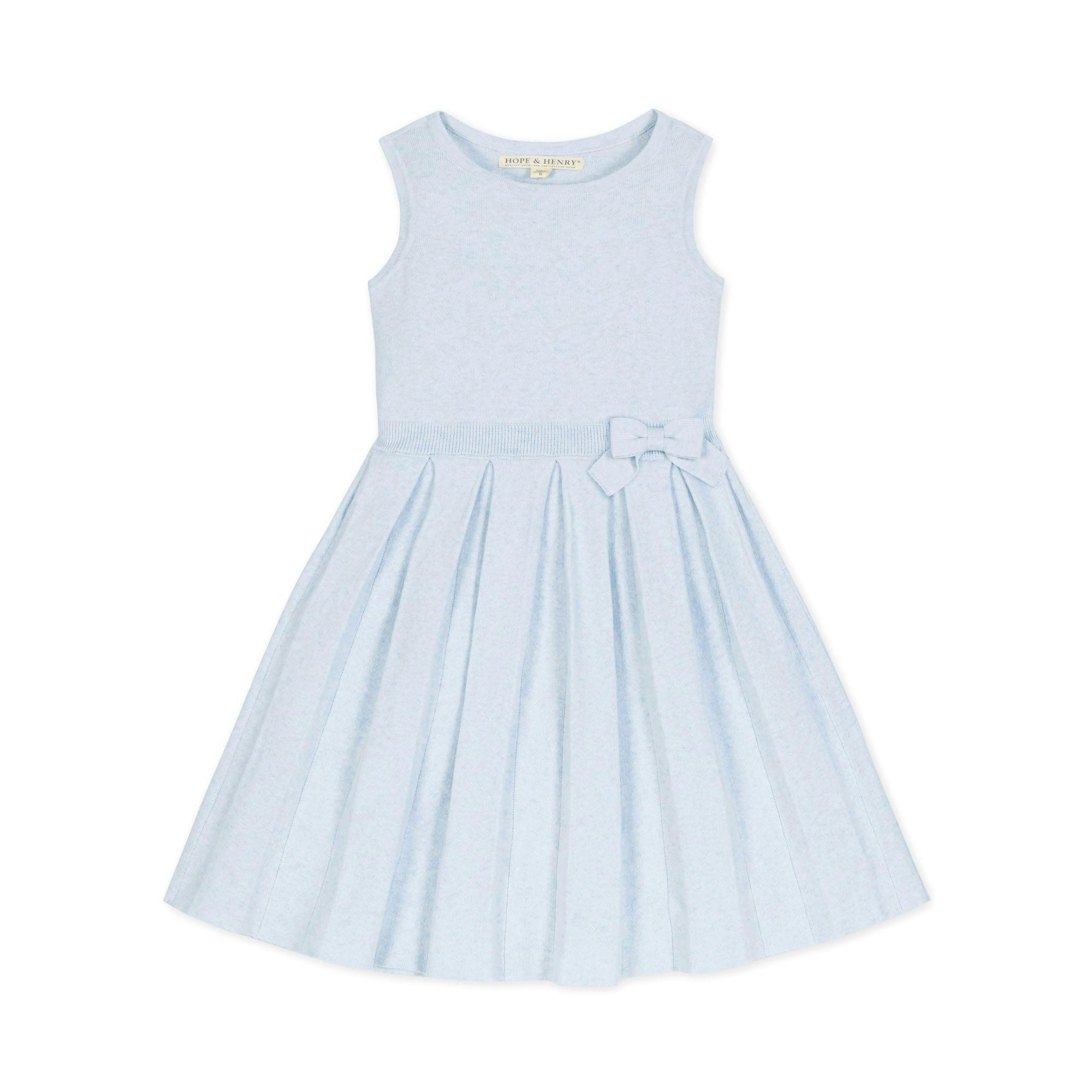 Organic Pleated Sweater Dress