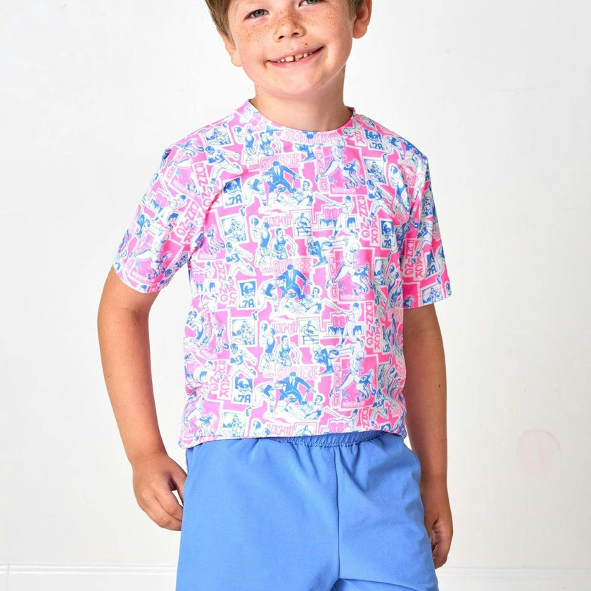 drippy print practice shirt