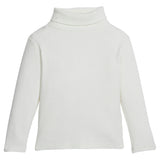Stretchy Ribbed Long Sleeve Turtleneck Sweatshirt