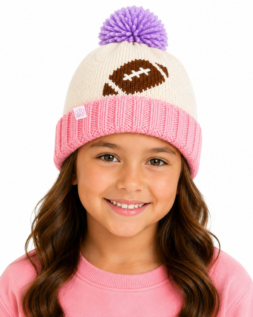 Football Bobble Hat