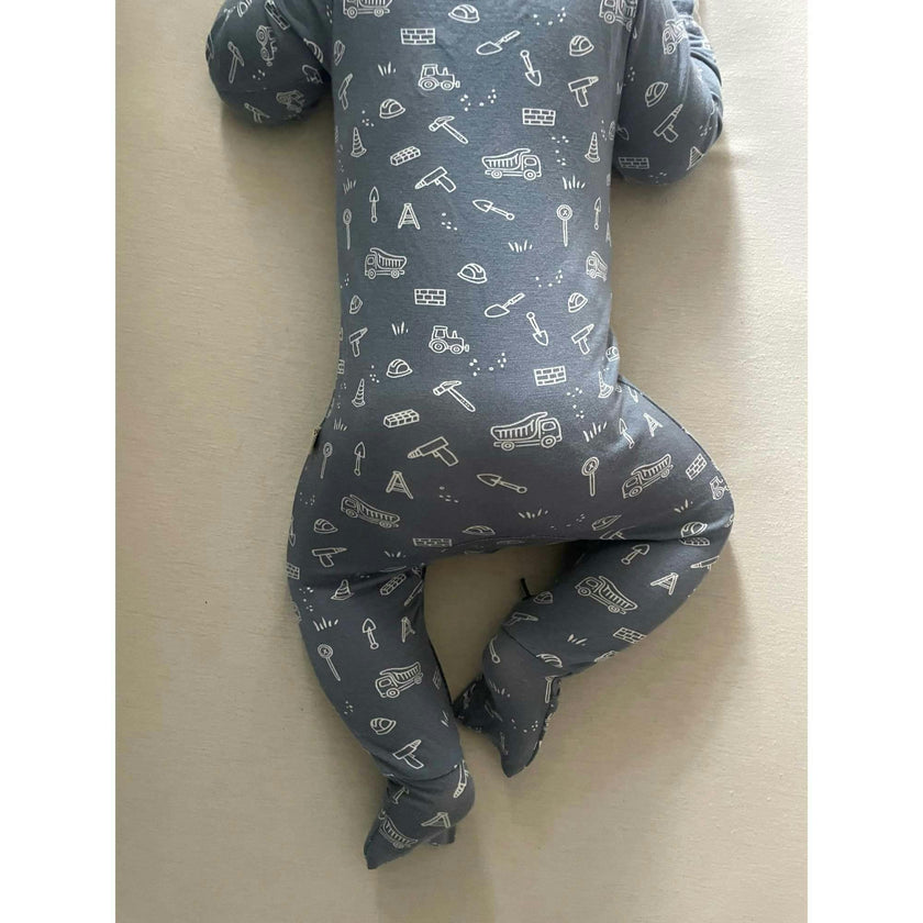 Ultra-Soft Convertible Pajama, Blue