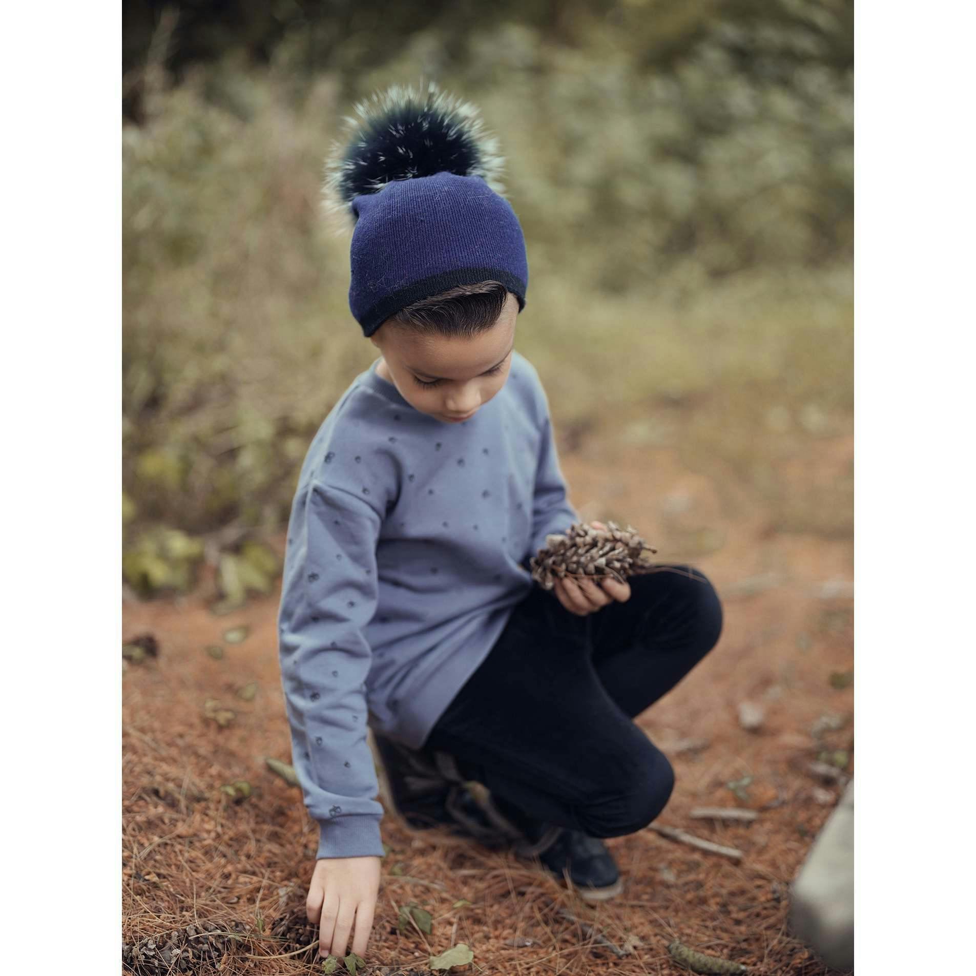 Acorn Crew Neck Long Sleeve Sweater