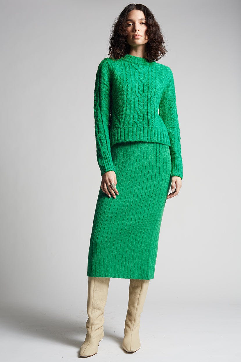 CARLY SWEATER | EMERALD | ONE LEFT!