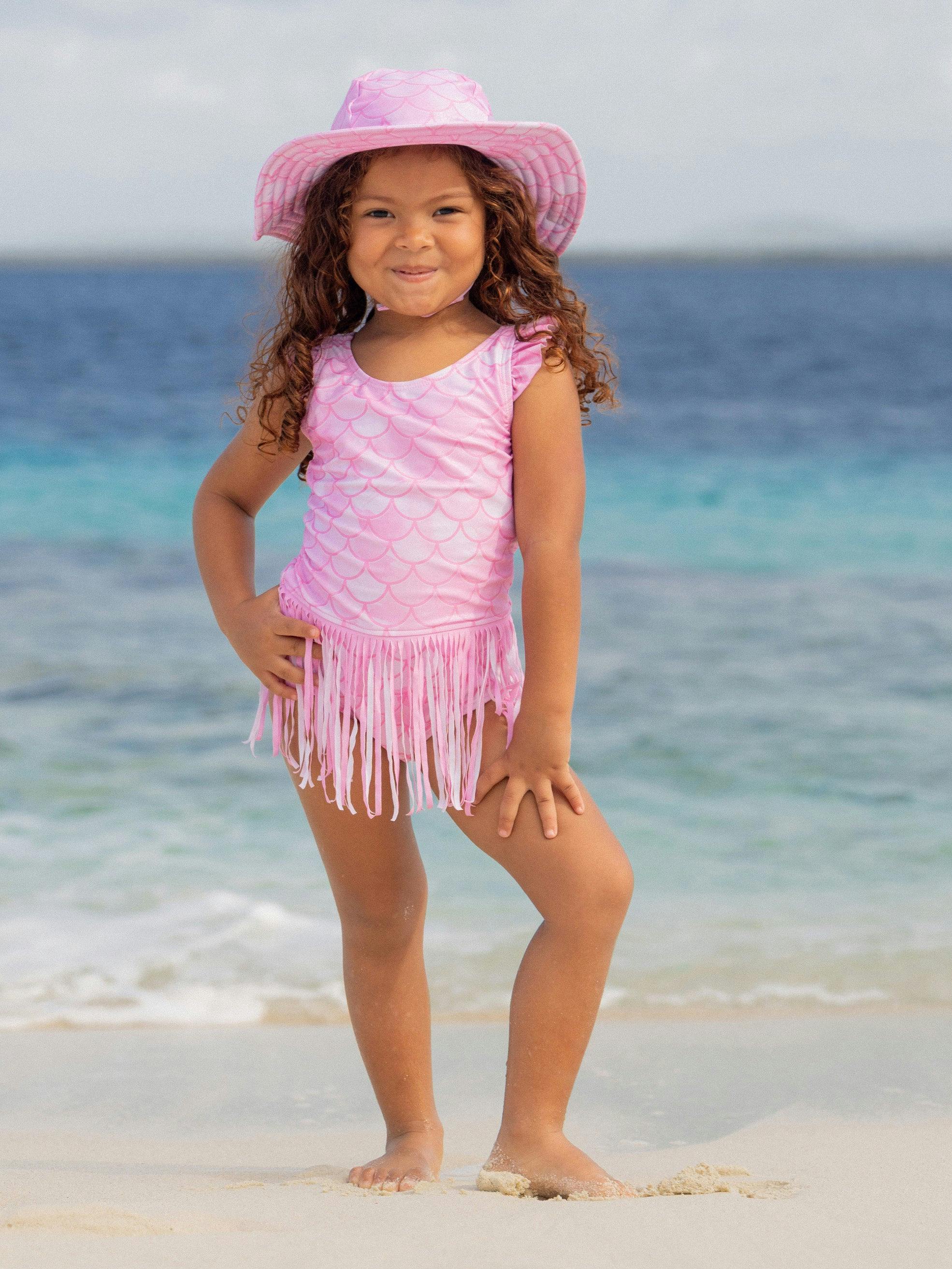 UPF 50+ Keilani Fringe Swimsuit