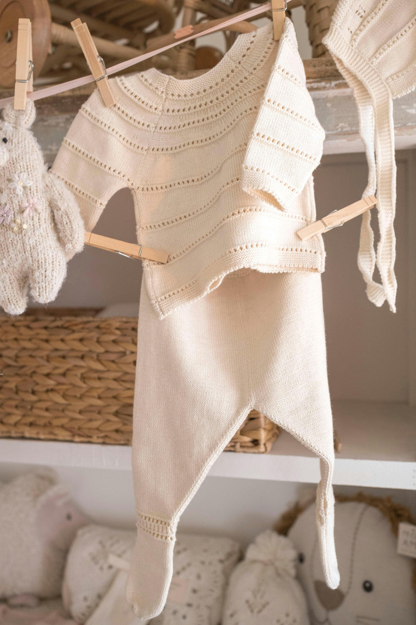 Welcome Baby Knitted Set