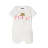 Bear Logo Print Romper