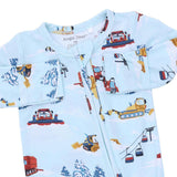 Snow Cats - 2 Way Zipper Footie