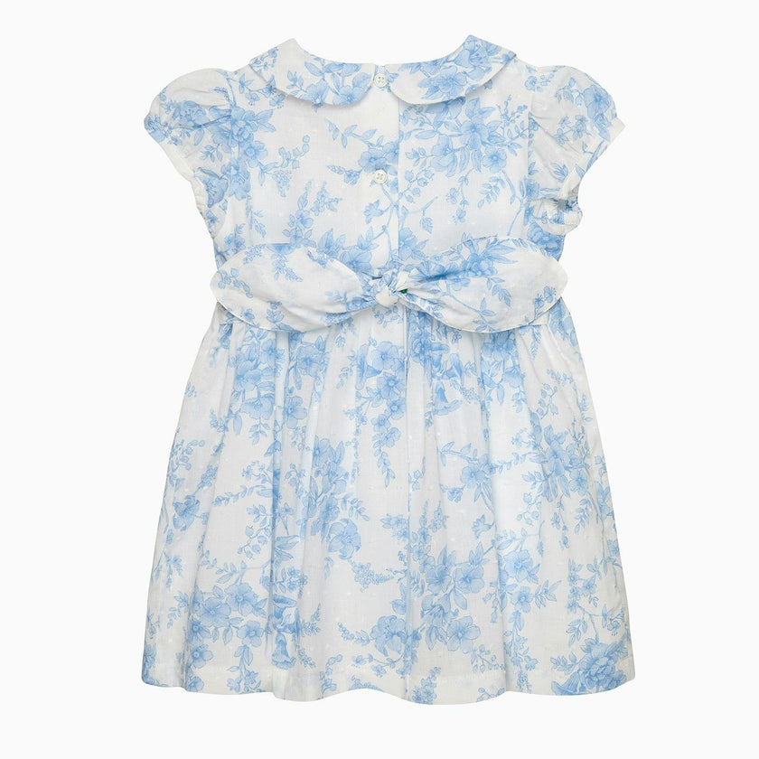 Baby Kate Floral Plumeti Dress