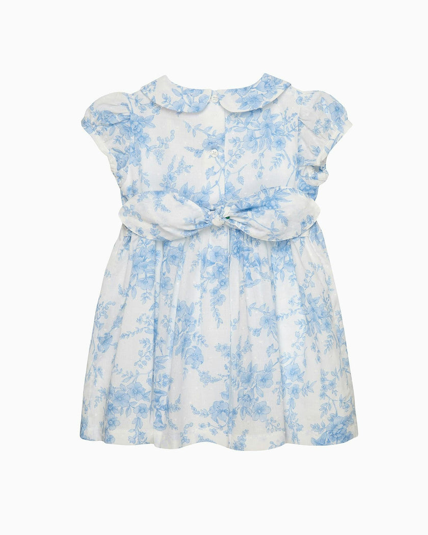 Baby Kate Floral Plumeti Dress