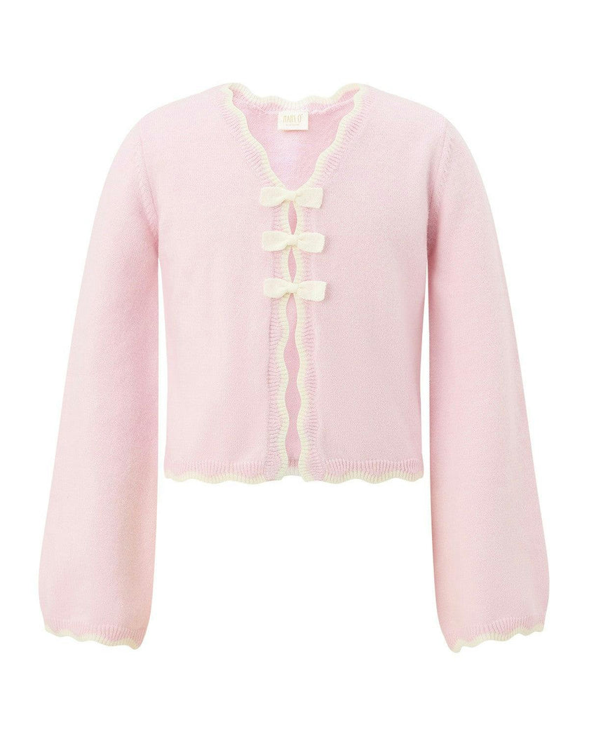 Carla Knit Cardigan, Pink